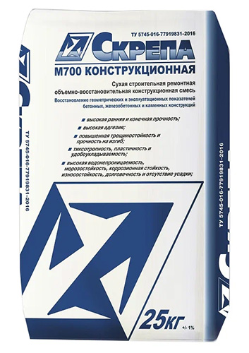 Скрепа М700 Конструкционная, мешок 25 кг
